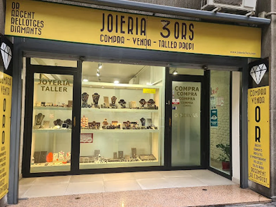 Compra venta oro, joyas, diamantes, plata - Joyeria 3 Ors Barcelona