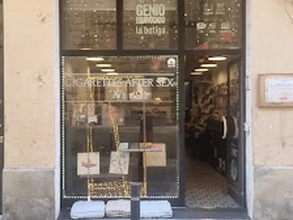 El Geni Equivocat, la botiga