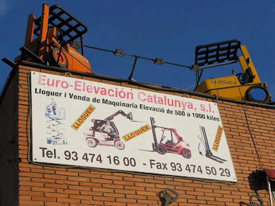 Euroelevació Catalunya – Maquinària d'elevació entre 500 i 1.000 kg
