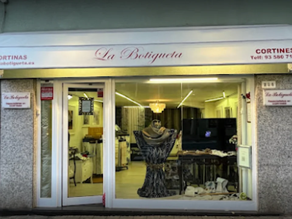 La Botigueta, Cortines a Barcelona